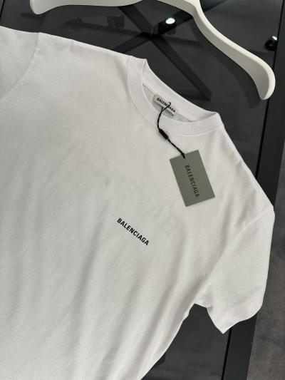 Balenciaga Baskılı Beyaz Tshirt