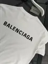 Balenciaga Baskılı Beyaz Tshirt