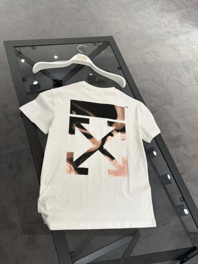 Off White Baskılı Beyaz Tshirt