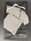 Balenciaga Grey Baskılı Tshirt