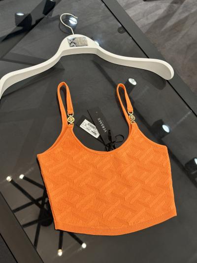 Versace Oranj Crop Atlet