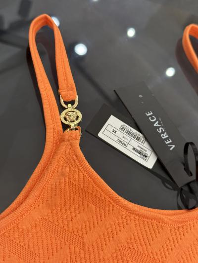 Versace Oranj Crop Atlet