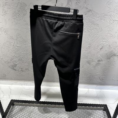 Prada Siyah Çift Cepli Jogger Pantolon