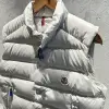 Moncler Beyaz Parlak Şişme Yelek