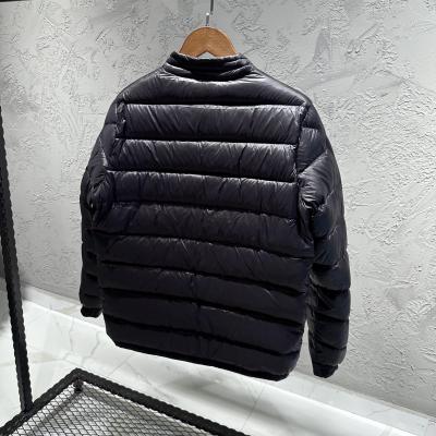 Moncler Kaz Tüyü Siyah Şişme Mont