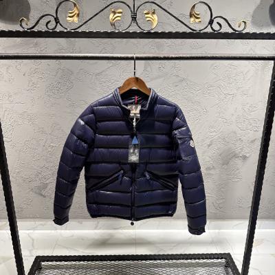 Moncler Kaz Tüyü Lacivert Şişme Mont