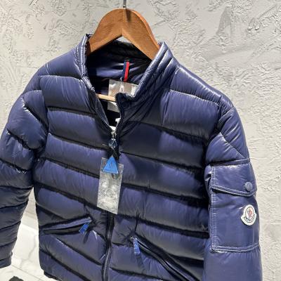 Moncler Kaz Tüyü Lacivert Şişme Mont