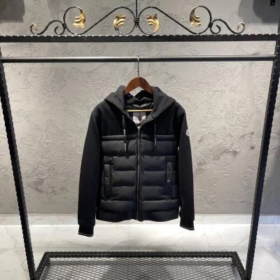 Moncler Siyah Kapşonlu Ceket