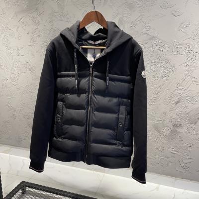 Moncler Siyah Kapşonlu Ceket