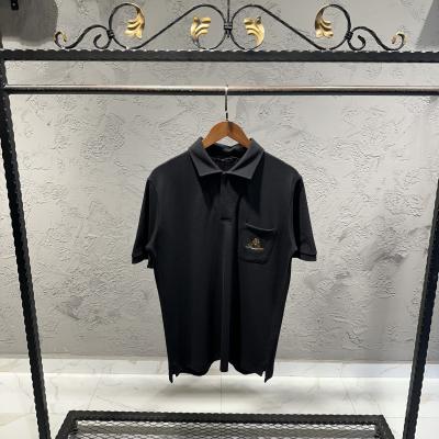 Loro Piana Siyah Polo Yaka Tshirt