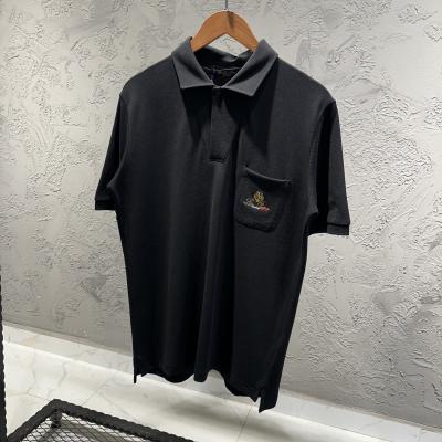 Loro Piana Siyah Polo Yaka Tshirt