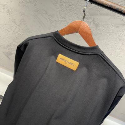 Louis Vuitton Siyah Taş Baskılı Tshirt