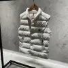 Moncler Beyaz Parlak Yelek