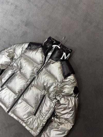 Moncler Silver Şişme Mont