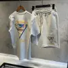 CasaBlanca Baskılı Tshirt Short İkili Takım