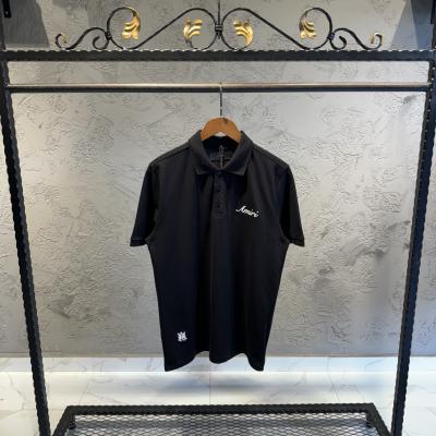 Amiri Siyah Polo Yaka Tshirt