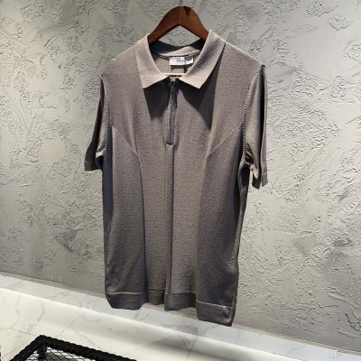 Zegna Kahve Polo Yaka Tshirt