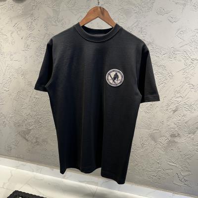 Dior Logo Baskılı Siyah Tshirt