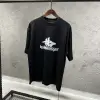 Balenciaga Baskılı Siyah Tshirt