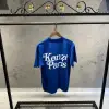 KenzoParis Mavi Baskılı Tshirt