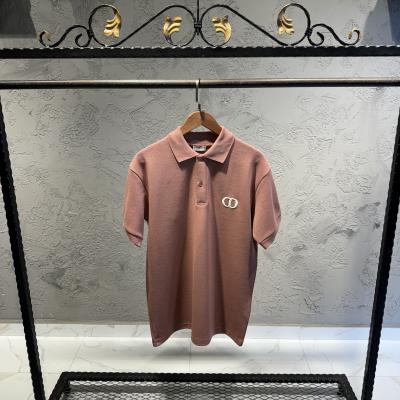 Dior Nakış Detaylı Polo Yaka Tshirt