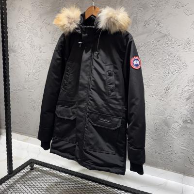 Canada Goose Siyah Kürk Detay Mont