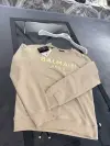 Balmain Gold Düğmeli Krem Sweatshirt