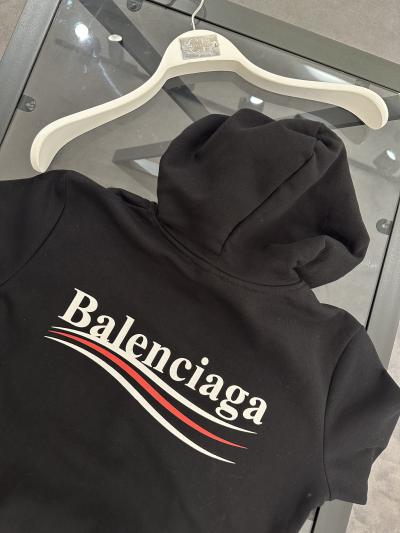 Balenciaga Siyah Hoodie