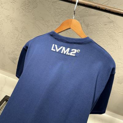 Louis Vuitton Mavi Baskılı Tshirt