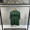 Balenciaga Baskılı Yeşil Tshirt