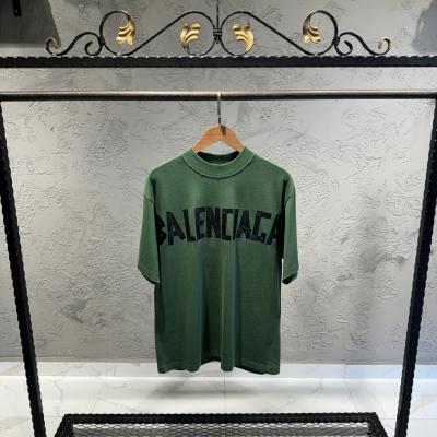 Balenciaga Baskılı Yeşil Tshirt