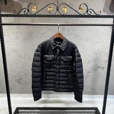 Moncler Siyah Çift Cep Detaylı Mont