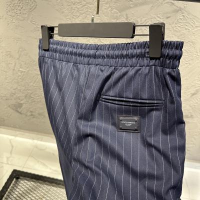 Dolce Gabbana Lacivert Çizgili Jogger Pantolon