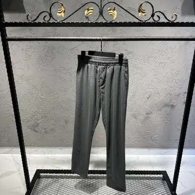 Dolce Gabbana Grey Çizgili Jogger Pantolon