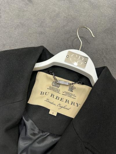 Burberry Siyah Kaşe Ceket