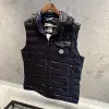 Moncler Siyah Parlak Yelek