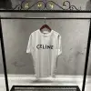 Celine Beyaz Basic Tshirt