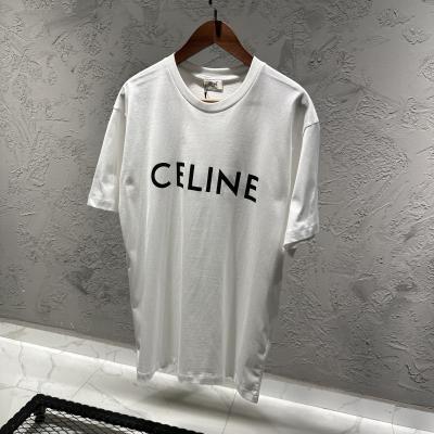 Celine Beyaz Basic Tshirt