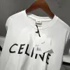 Celine Beyaz Basic Tshirt