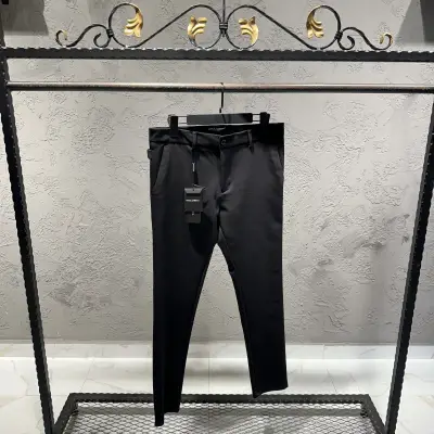 Dolce Gabbana Siyah DG Armalı Jogger Pantolon