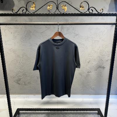 Prada Logo Detaylı Basic Tshirt