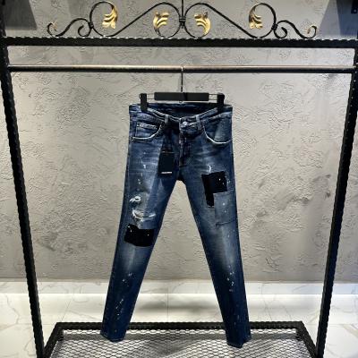 DSQUARED2 Lacivert Yamalı Jeans