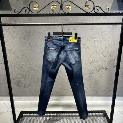 DSQUARED2 Lacivert Yamalı Jeans