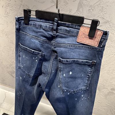 DSQUARED2 Lacivert Ziptee Jeans