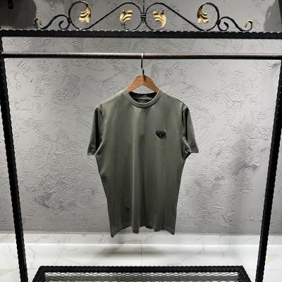 Prada Haki Basic Tshirt