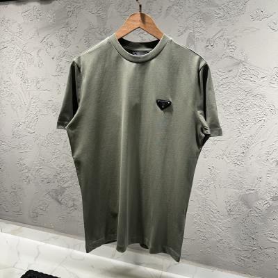 Prada Haki Basic Tshirt