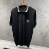 Dolce Gabbana Siyah Çizgili Polo Yaka Tshirt