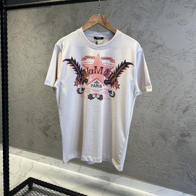 Balmain Baskılı Tshirt