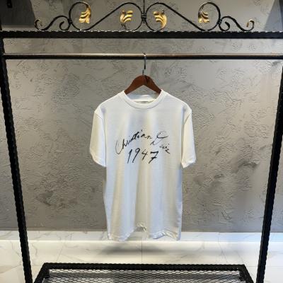 Dior Baskılı Beyaz Tshirt