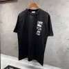 Dior Baskı Detaylı Siyah Tshirt